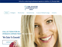 Tablet Screenshot of jpagliaccidentalcare.com